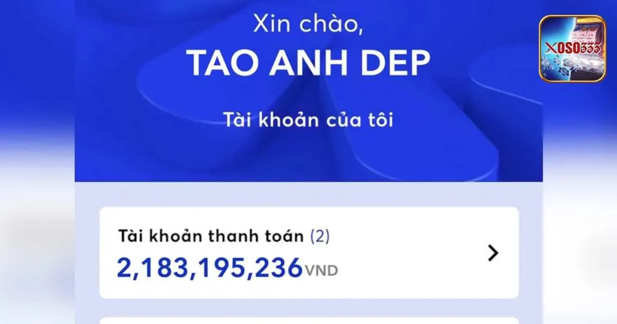 Cách nạp tiền XOSO333