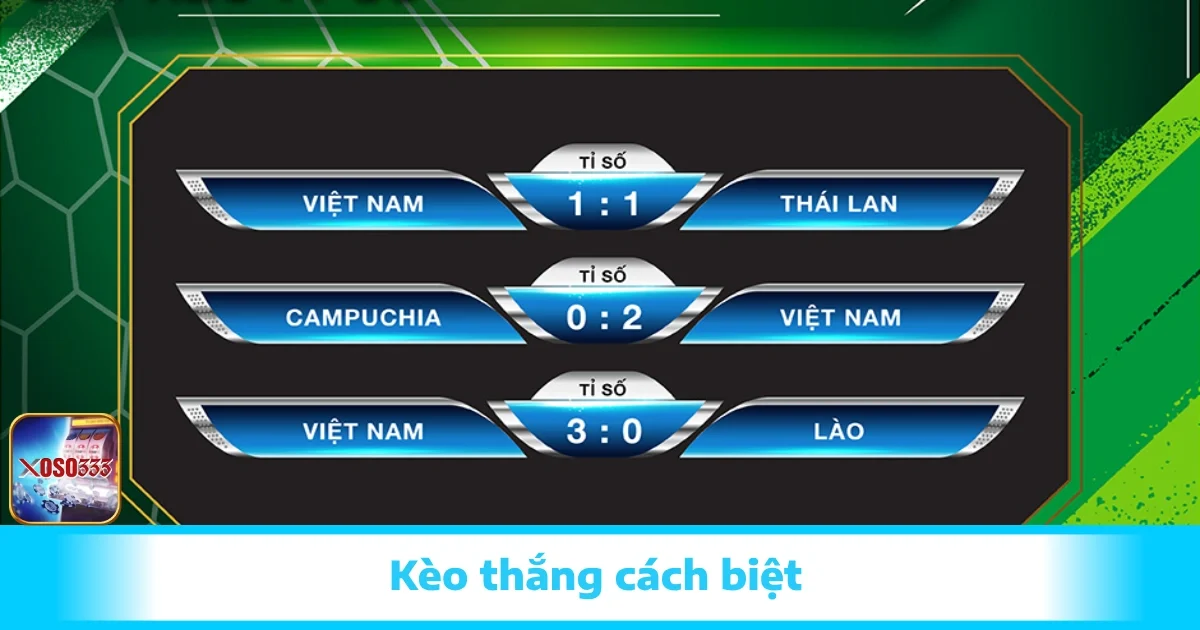 Kèo Thắng Cách Biệt Xoso333 – Kèo Dễ Ăn Nếu Chọn Đúng Đội